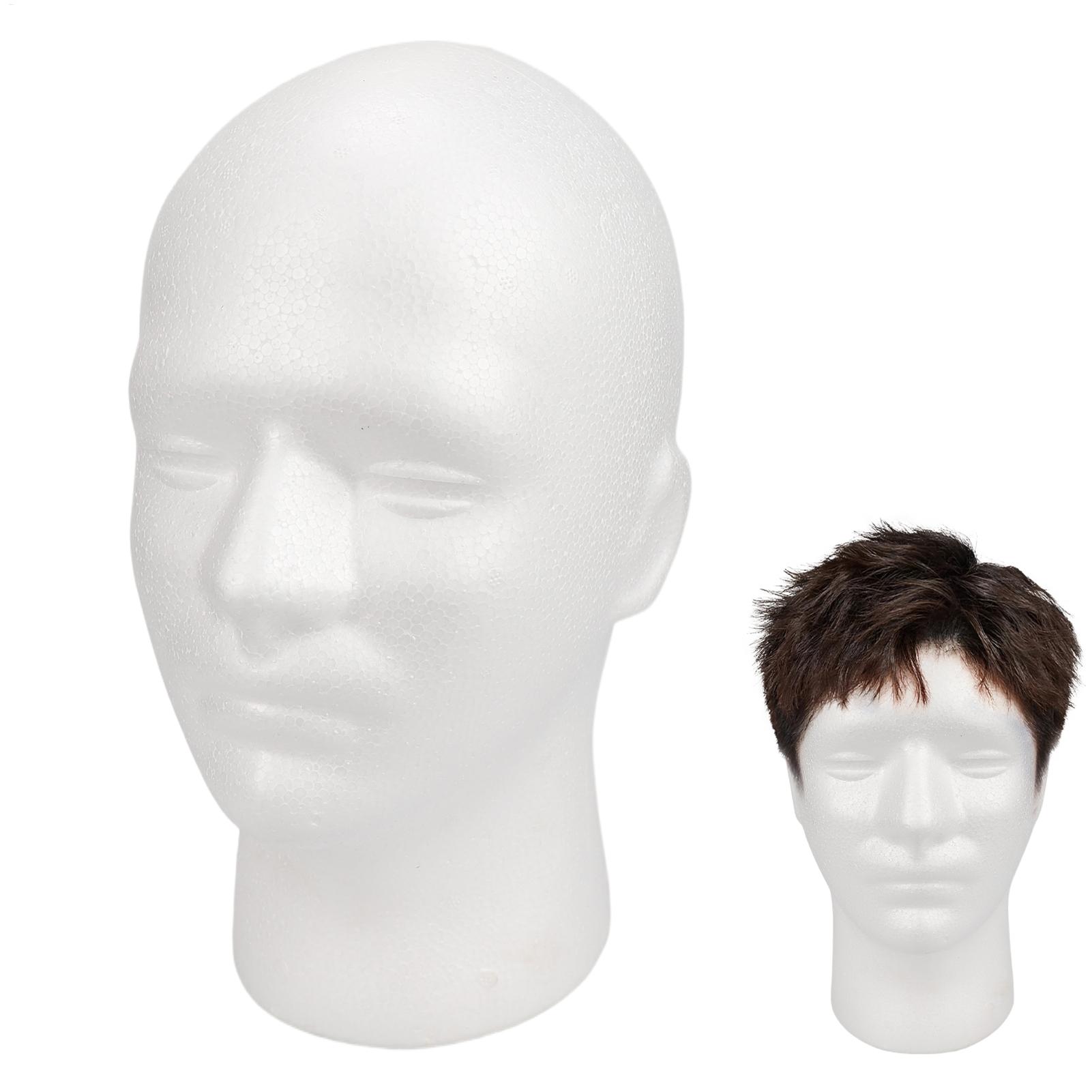 Cosplay Prop Foam - Cabeça de manequim chapéus masculinos mostrar
