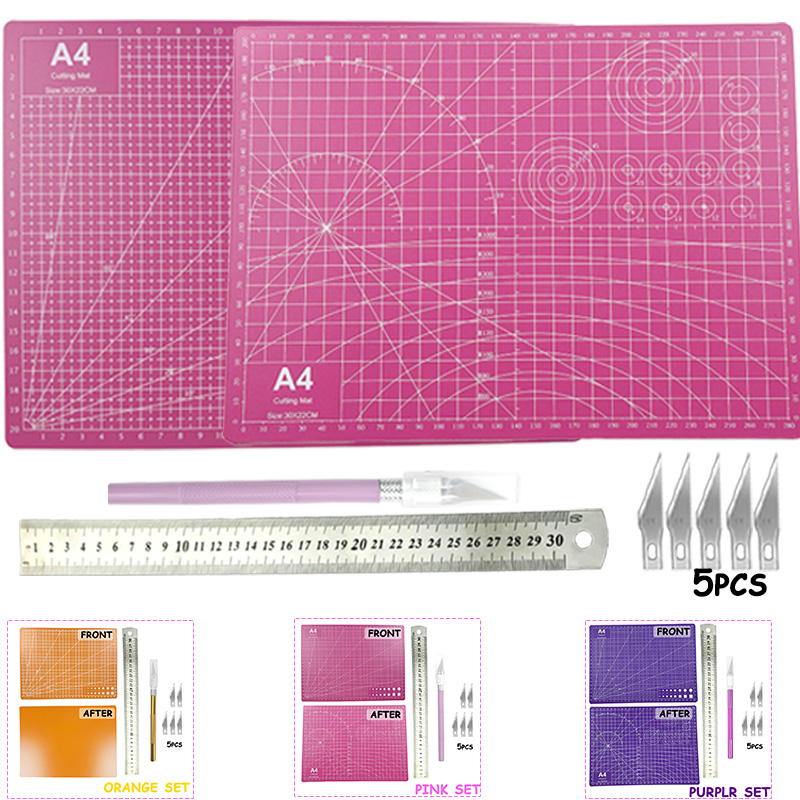 Craft Knife Set - Conjunto de Base de Corte Manual