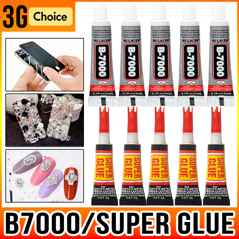 Contact Cement Glue - 3ml b7000 vidro plástico universal diy