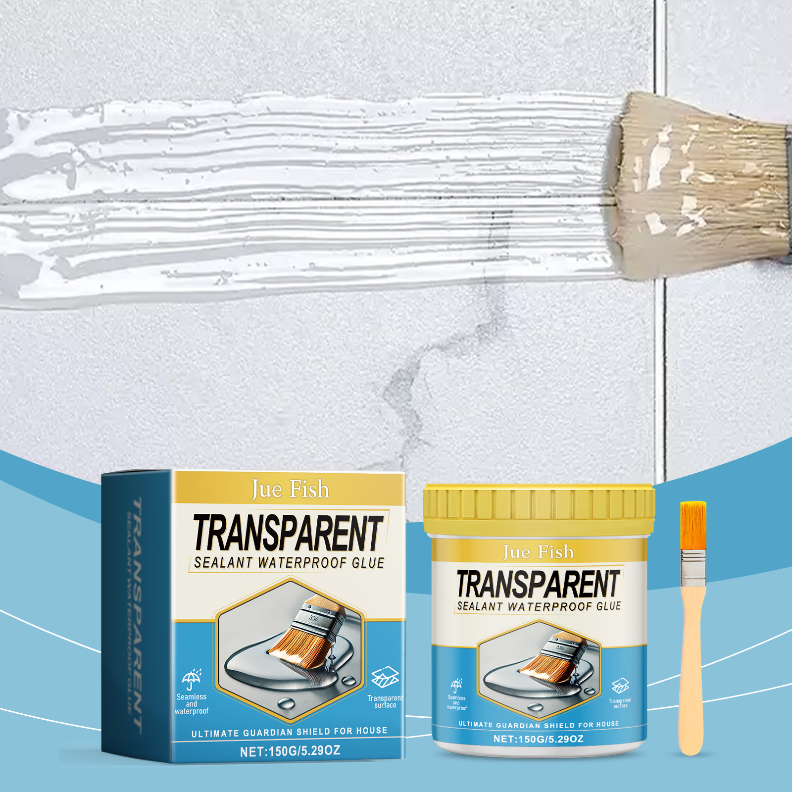 Contact Cement Glue - Casa transparente à prova dwaterproof água