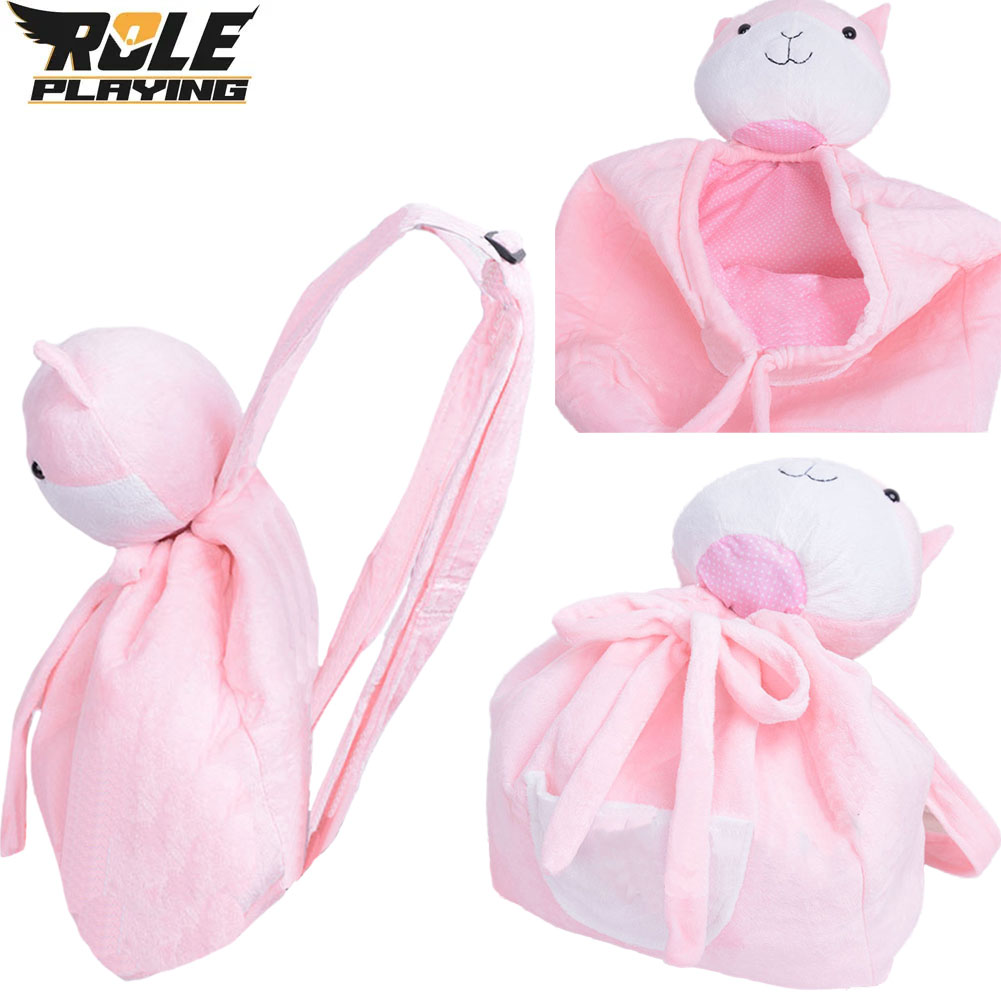 Cosplay Prop Bag - Mochila Rosa de Gato para Cosplay