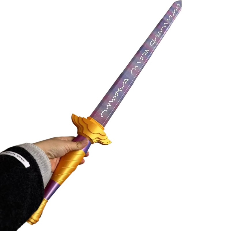 Espada de Cosplay com Símbolos - Cosplay Prop Knife avaliação e preço