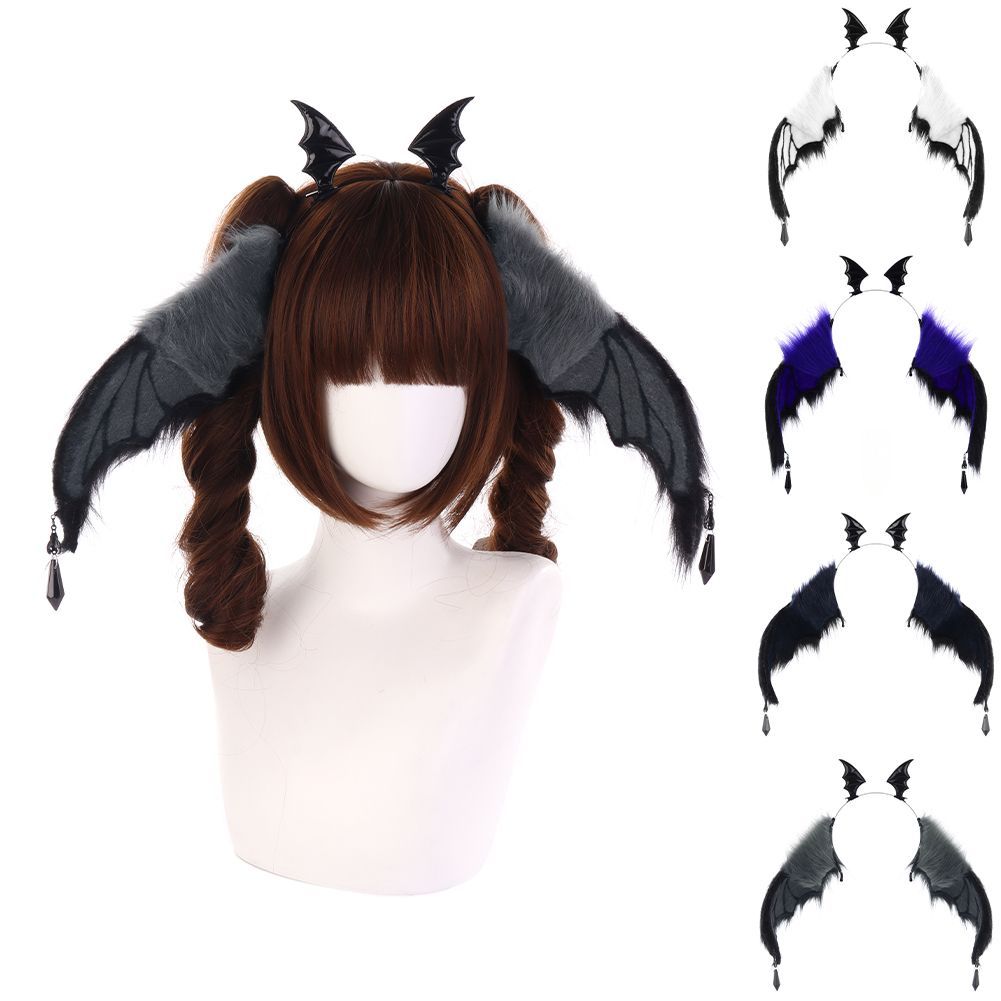 Tiara de Morcego Demônio Estil - Cosplay Bat Prop avaliação e preço
