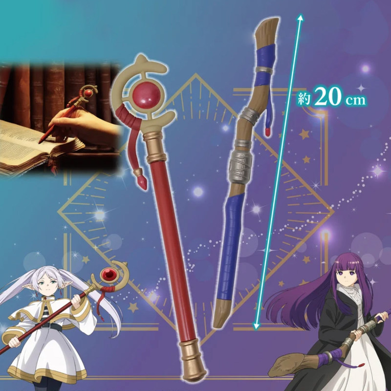 Caneta Esferográfica Varinha M - Frieren Cosplay Prop avaliação e preço
