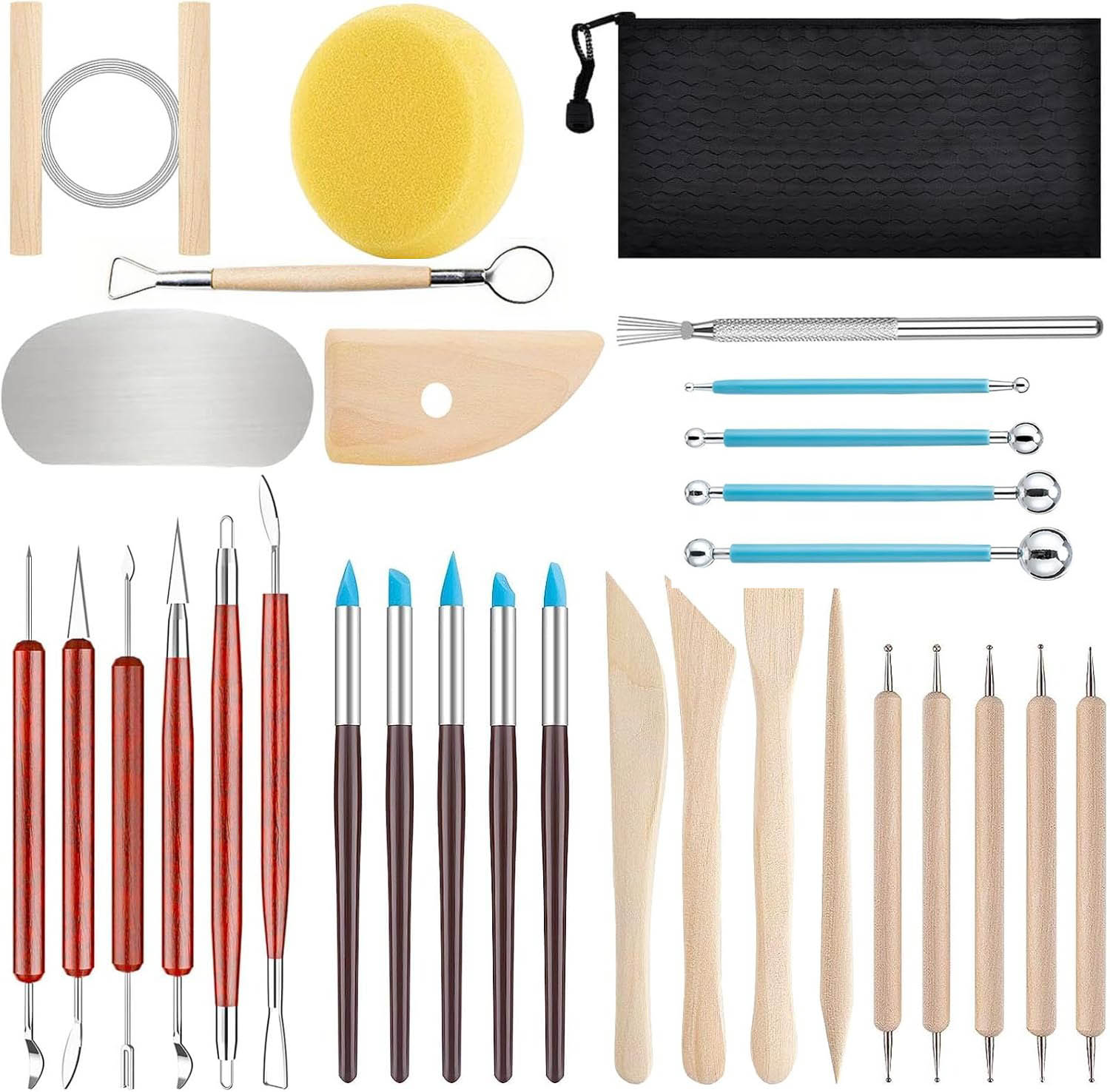 31 pçs/set arte cerâmica fazen - Craft Knife Set avaliação e preço