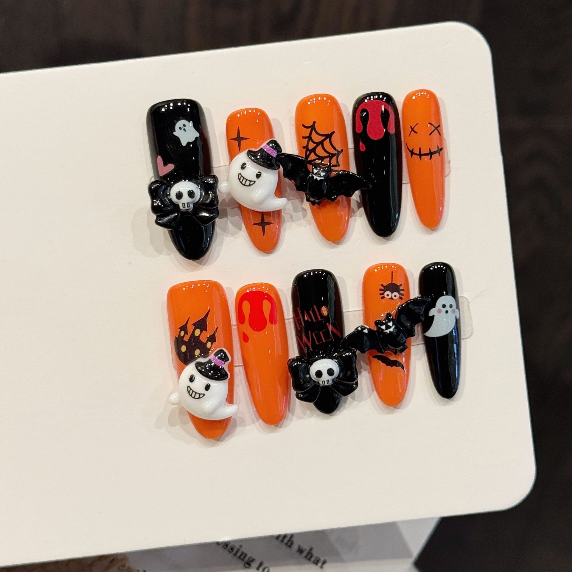 10 Unidades de Unhas Postiças  - Cosplay Bat Prop avaliação e preço