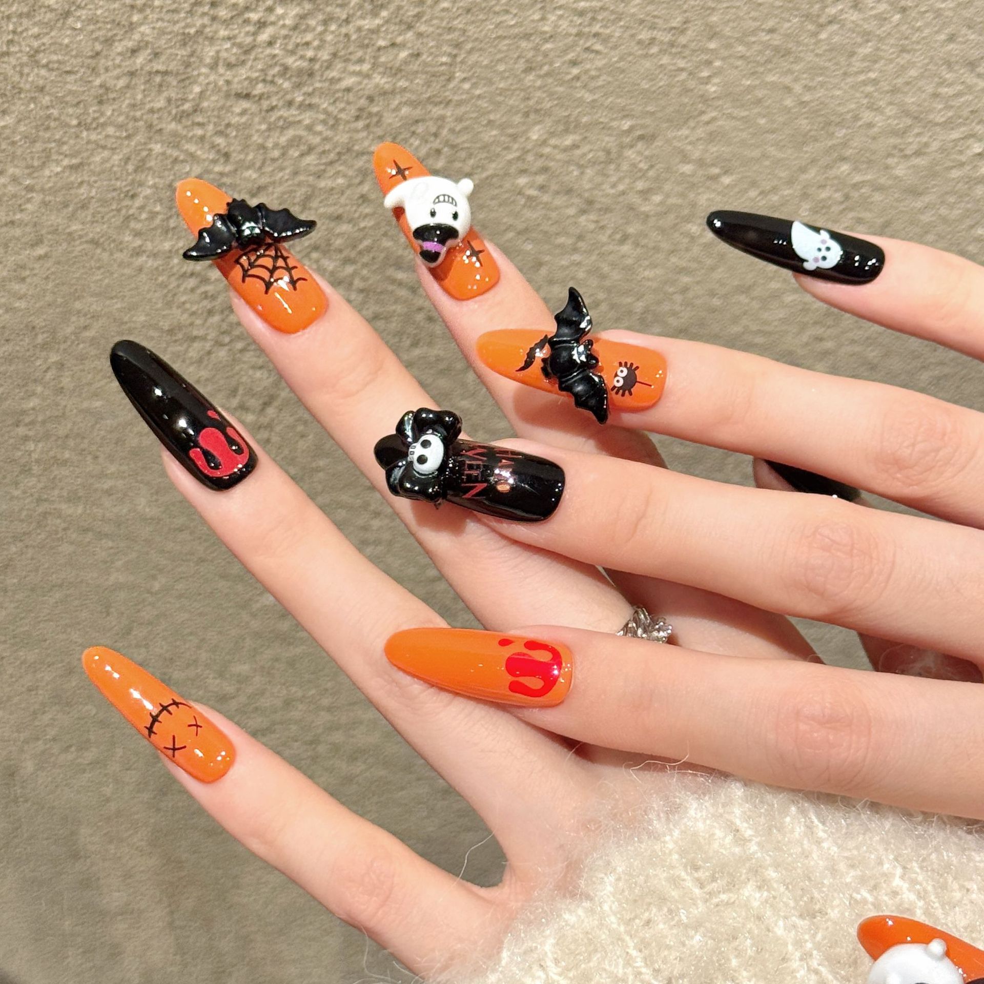 10 Unidades de Unhas Postiças  - Cosplay Bat Prop avaliação e preço