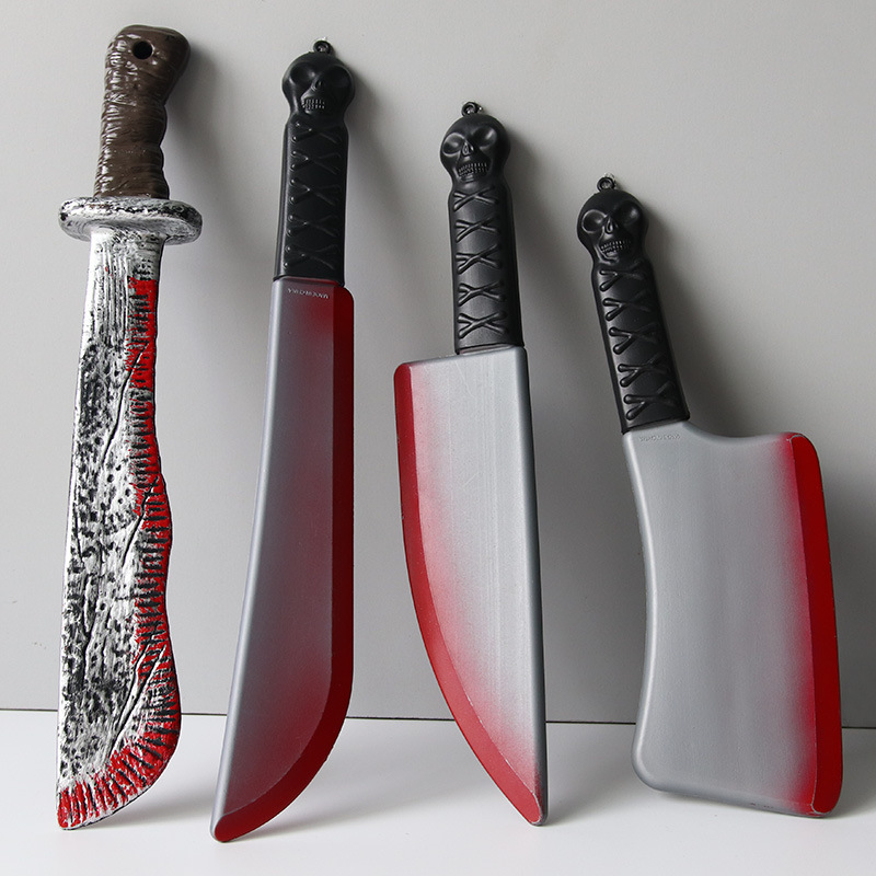 Adereços Engraçados de Hallowe - Cosplay Prop Knife avaliação e preço