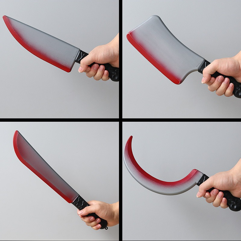 Adereços Engraçados de Hallowe - Cosplay Prop Knife avaliação e preço