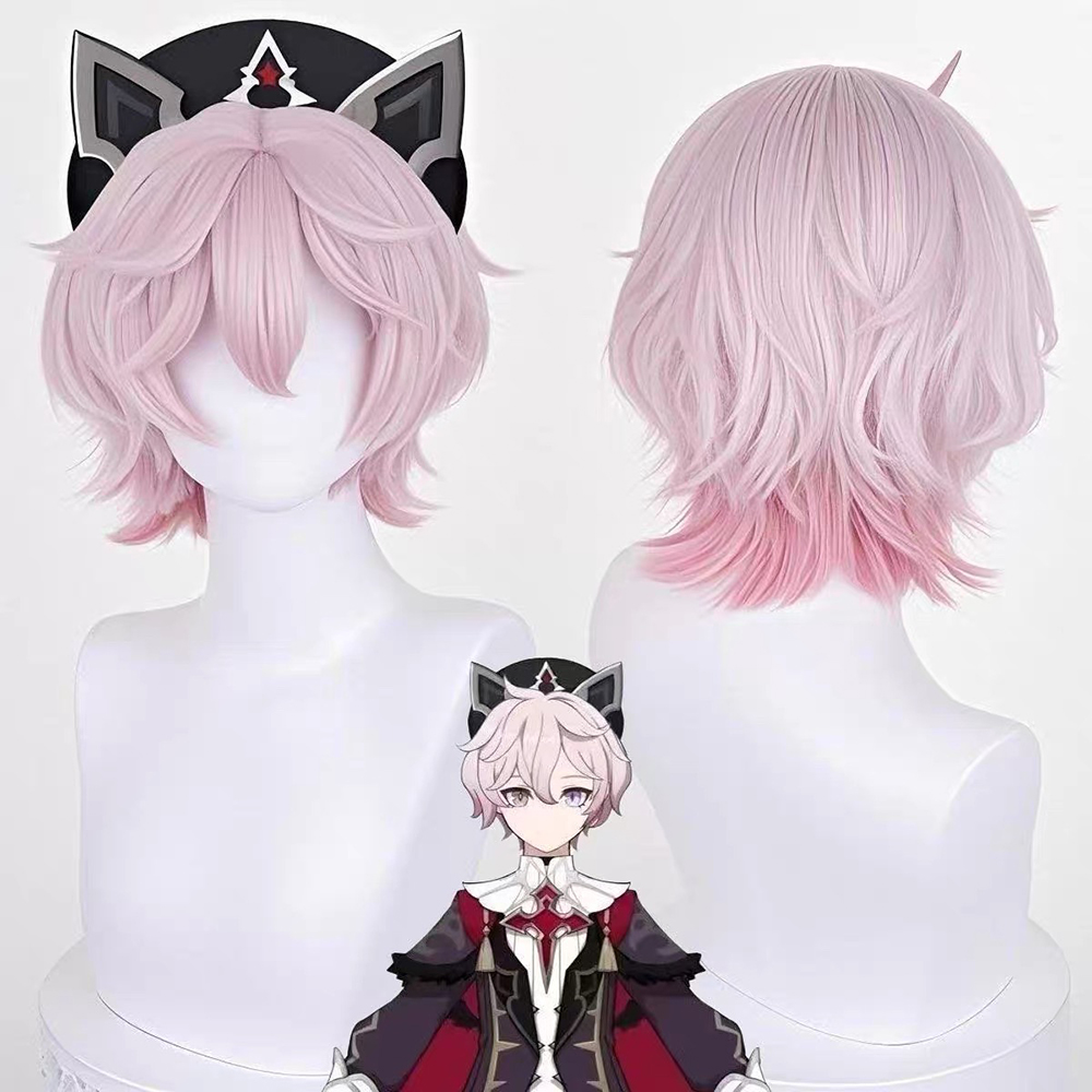 Peruca de Cosplay Genshin Impa - Wig Fiber Net avaliação e preço