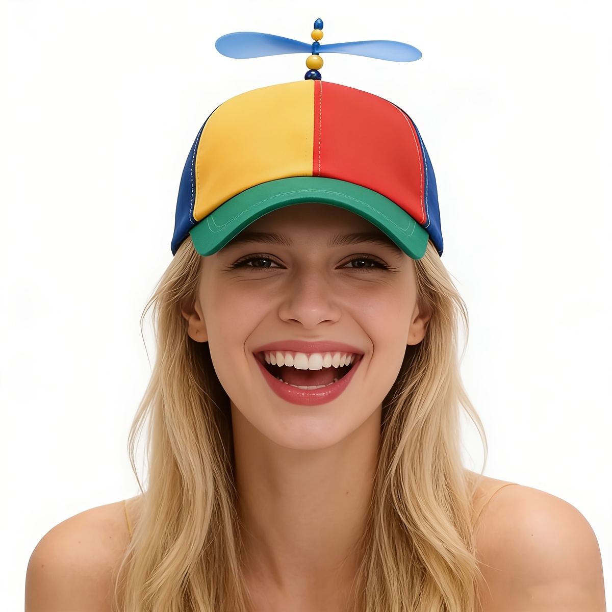 Chapéu Engraçado Multicolorido - Cosplay Fireball Prop avaliação e preço
