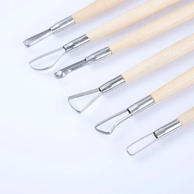 6 pçs cabo de madeira cera cer - Craft Knife Set avaliação e preço