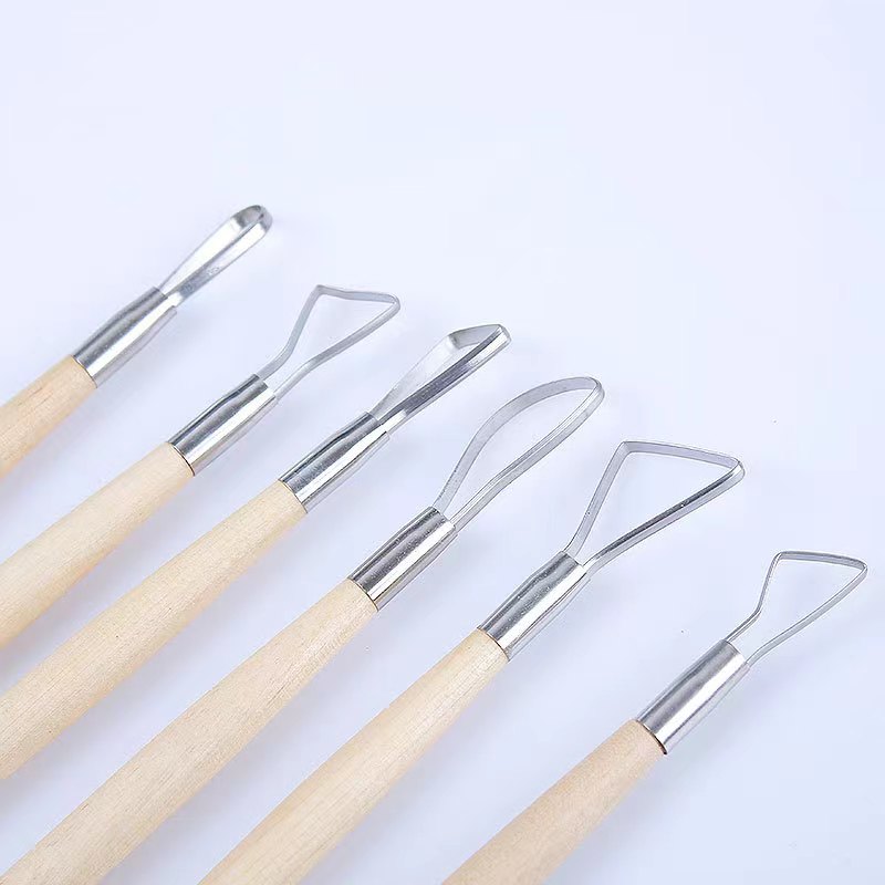 6 pçs cabo de madeira cera cer - Craft Knife Set avaliação e preço